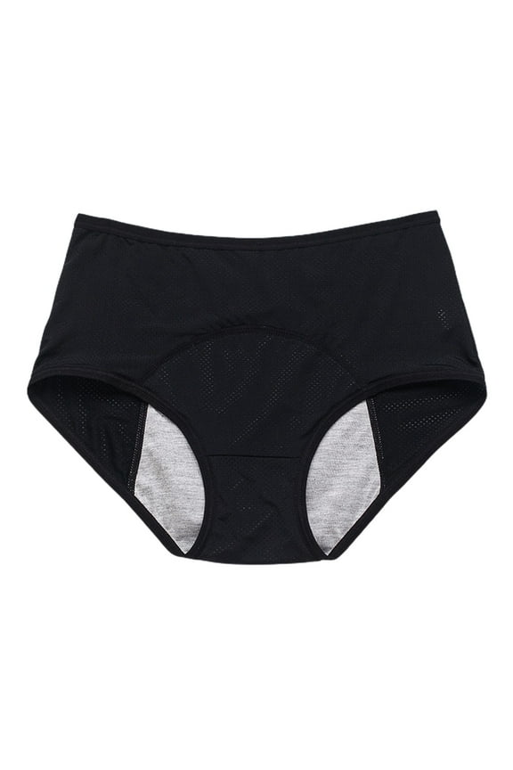 Leak-Proof Plus Size Menstrual Underwear for Women, Medium to High Waisted Sanitary Pants, Size Lā8XL (40ā150 kg), Leakproof Before & After Period