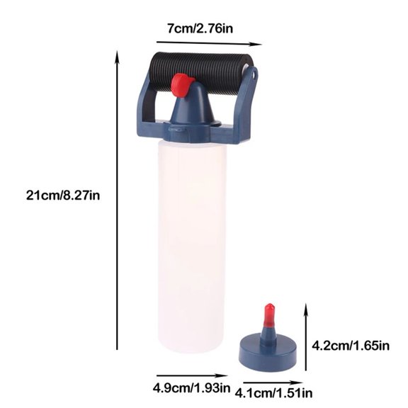 Leak Proof Portable Transparent Roller Bottle with Detachable Design, Smooth Application Roller Ball, Suitable for Essential Oils and Water Based Liquids