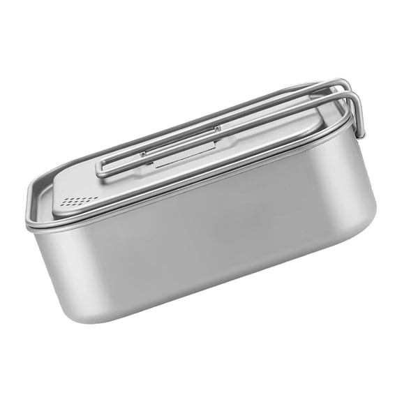 Leak Proof Rectangular Shape Lunch Box 800ml Spill Proof Portable Meal Preparation Container For Travel Kitchen Use