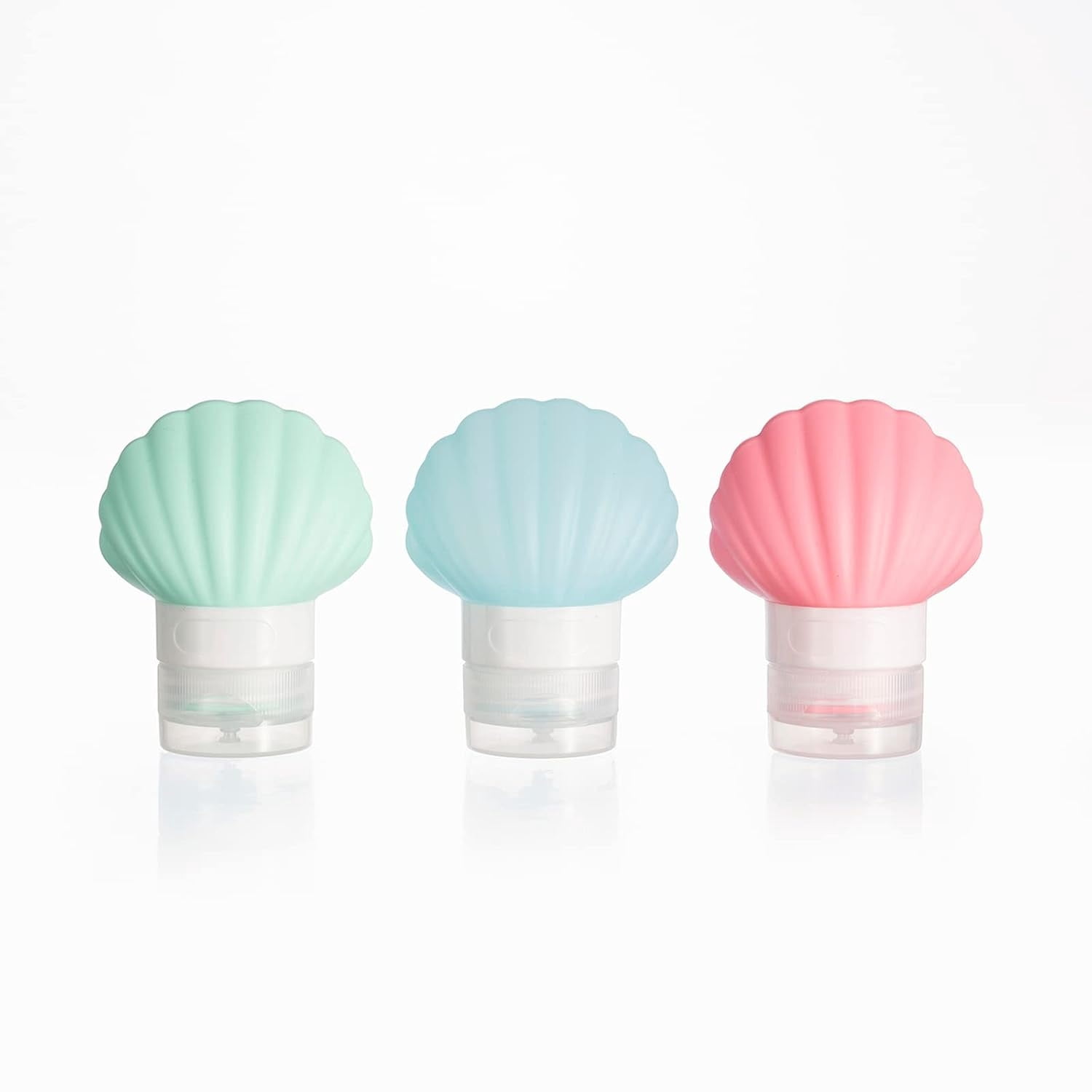 Leak Proof Squeezable Silicone Travel Bottles, Reusable, Refillable ...