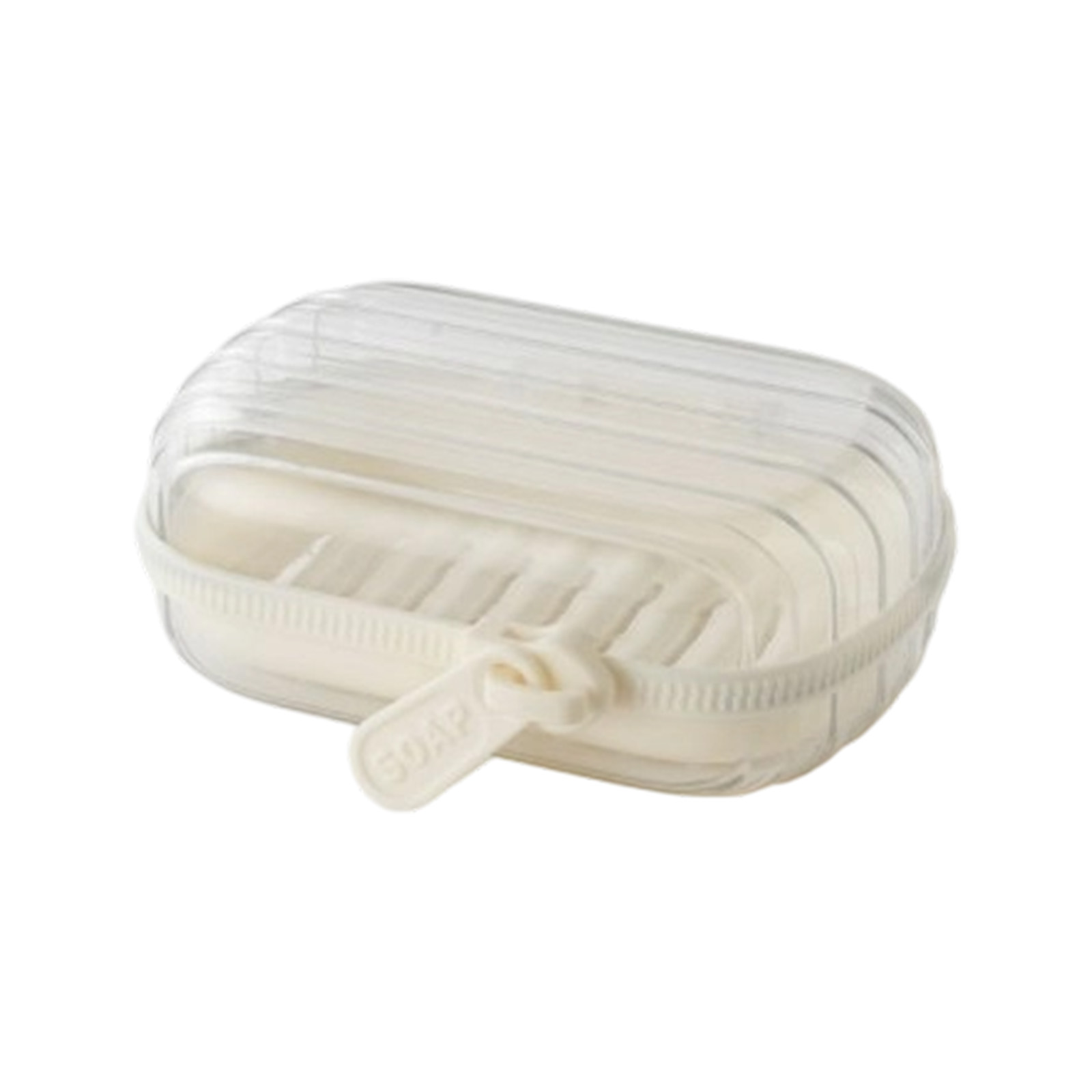 Leak Proof Travel Soap Case Zippered Drainage Soaps Holder Box to Keep Soap Dry for Fitness and Business Trip Essential