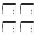 thumbnail image 1 of Leak Proof Travel Zip Pouch With Handle For Liquids Airplane Approved, 1 of 7