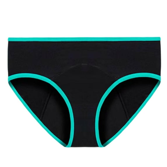 Leak Proof Underwear for Women, Audhol Women's Plus Size Underwear Physiological Pants Cotton Pants Leggings Womens Period Underwear Green1 D