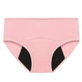 thumbnail image 1 of Leak Proof Underwear for Women, Audhol Women's Plus Size Underwear Physiological Pants Cotton Pants Leggings Womens Period Underwear Pink A, 1 of 7