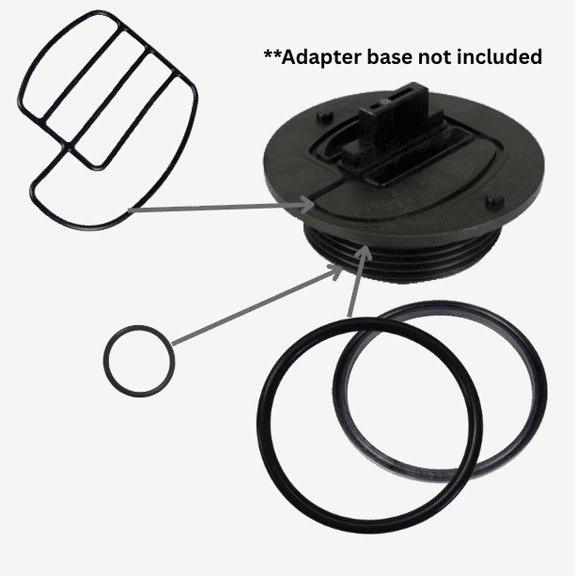 Leak Repair Kit for Fleck 2510 and 2510SXT Control Valves