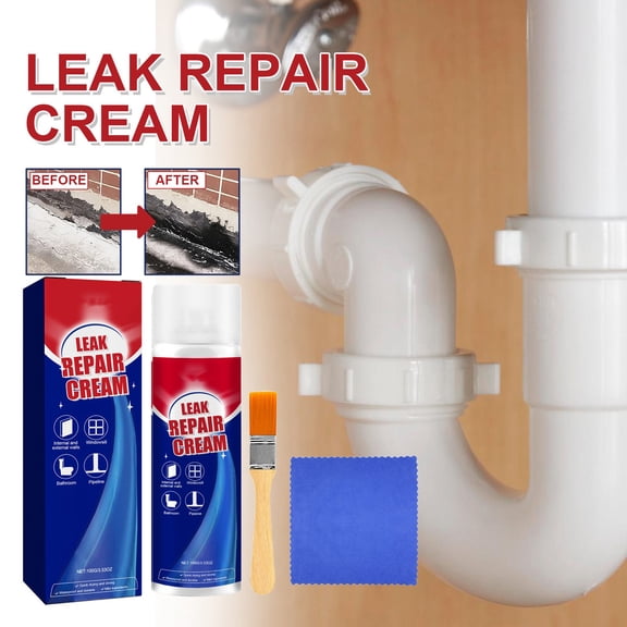 Leak Repair Spray Repair Water Leakage At The Junction Suitable For Walls Bathrooms Etc Effective Waterproof Seal Seals Leaks & Prevents Damage 100ml