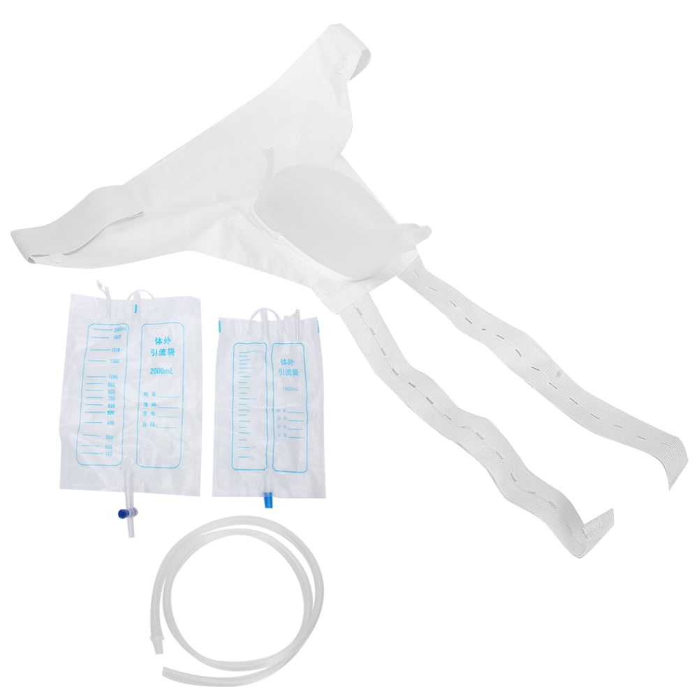 Leak Resistance Comfortable Catheter Night Bag, Urine Collection Bag