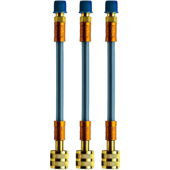 Leak Saver Direct Inject Dry A/C Moisture Remover 3pk (No Leak Sealant, Moisture Remover Only) For Systems Up to 5 Tons, Converts Moisture into Synthetic Oil - Created and Used by HVAC Pros - USA Made