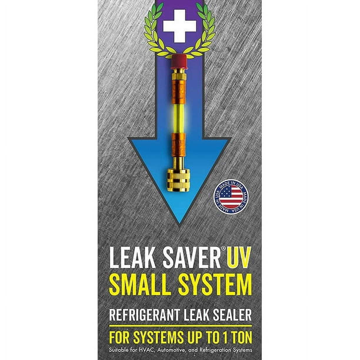 Leak Saver Direct Inject Small System with UV Dye Refrigerant Leak