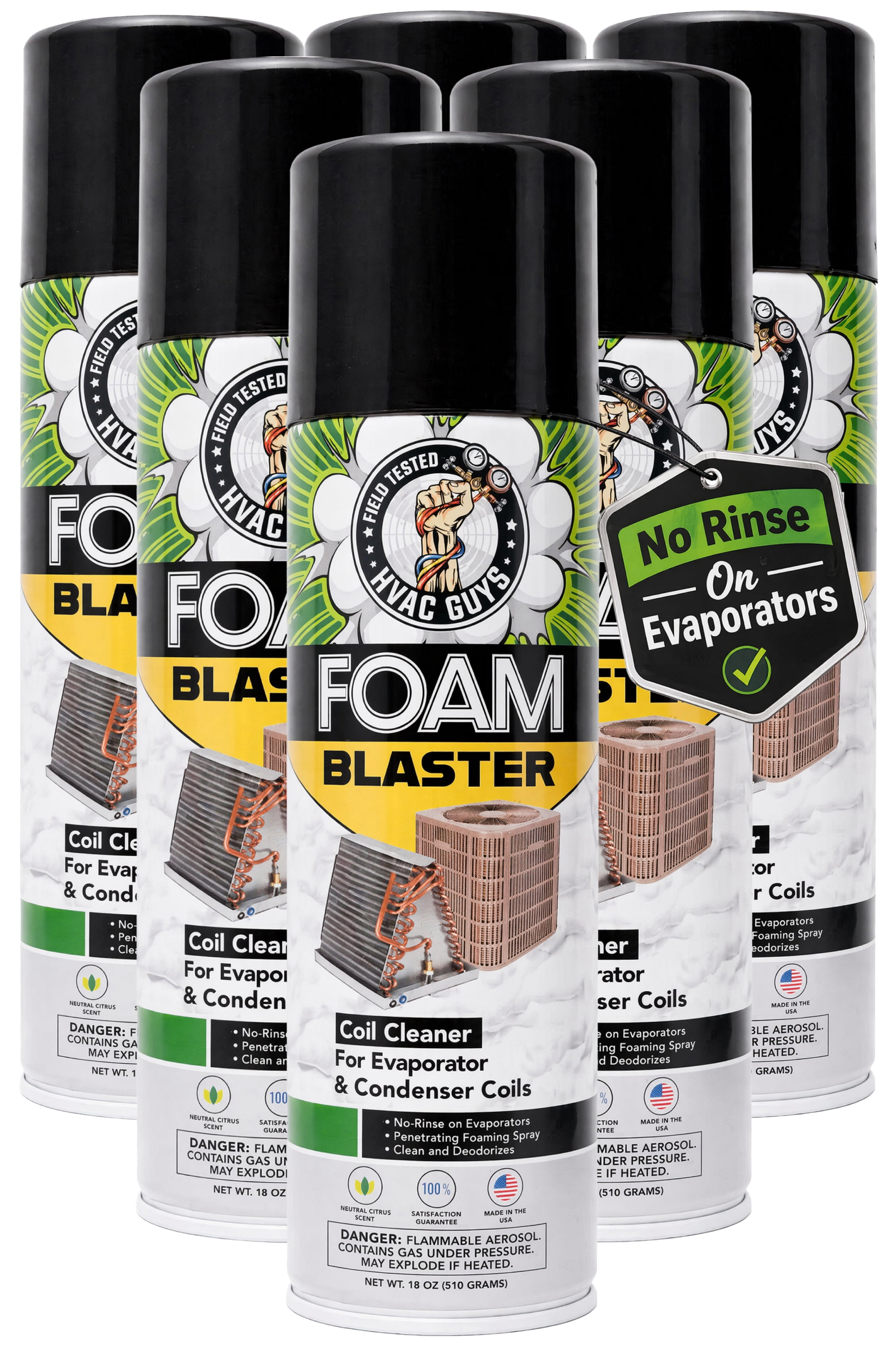 Leak Saver HVAC Foam Blaster (18oz.) - AC & Refrigeration Coil