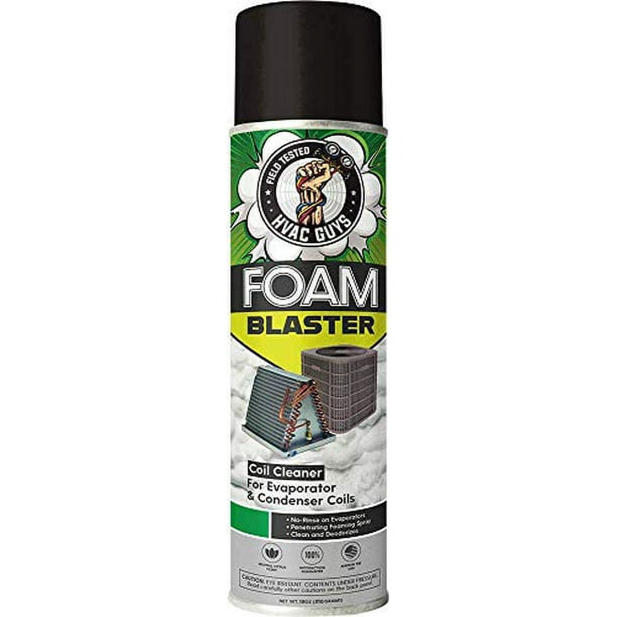 Evap Foam No Rinse Evaporator Coil Cleaner, 18 Oz. (4-(Pack