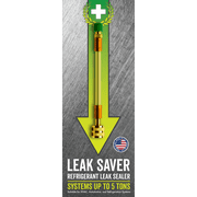 LEAK SAVER Direct Inject AC Leak Sealer for Most HVAC Systems Up to 5 Tons