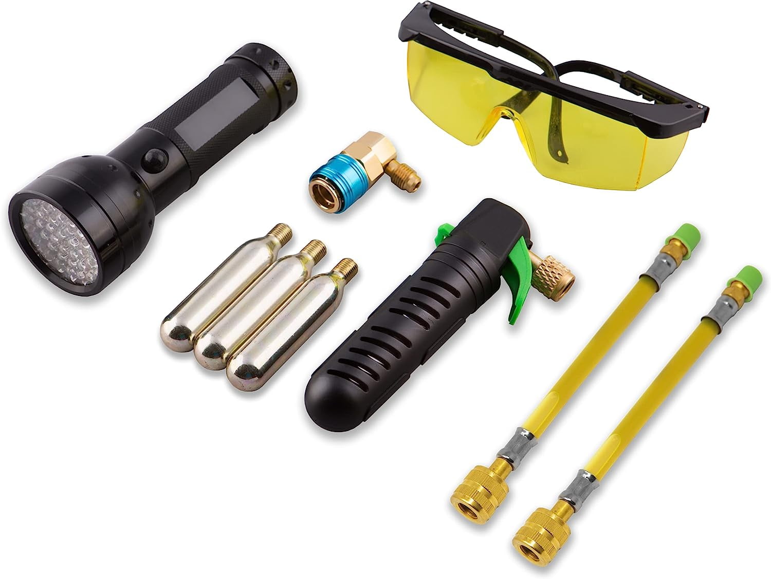 Leak Saver UV Dye Kit Freon Leak Detector for A/C and Refrigeration