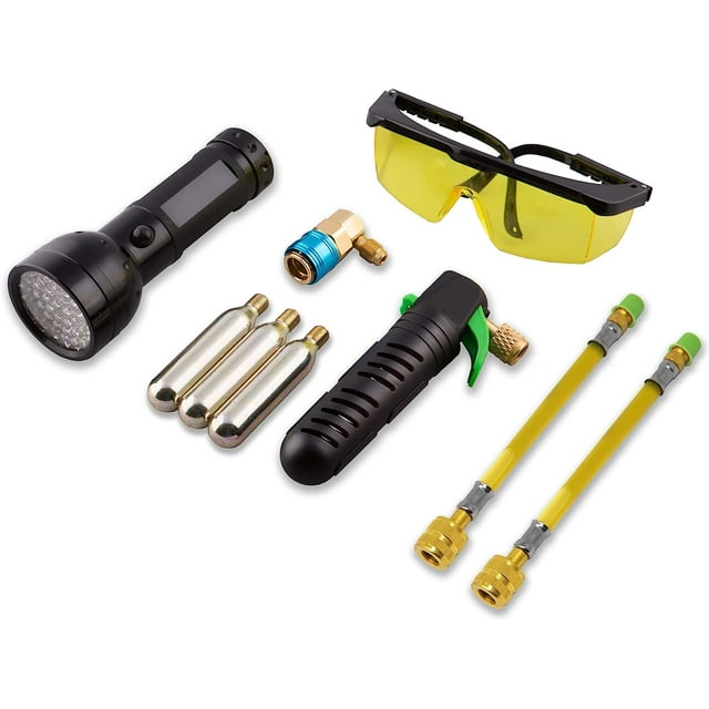 Leak Saver UV Dye Kit Freon Leak Detector for A/C and Refrigeration