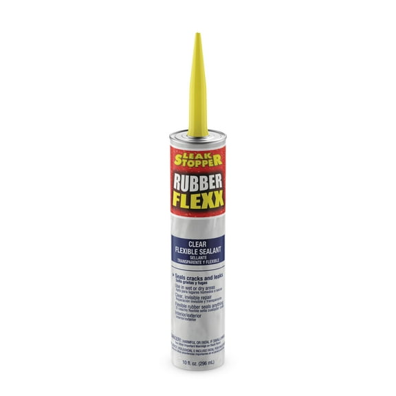 Black Jack Leak Stopper Rubber Flexx 10 oz. Clear Flexible Roof Repair Sealant