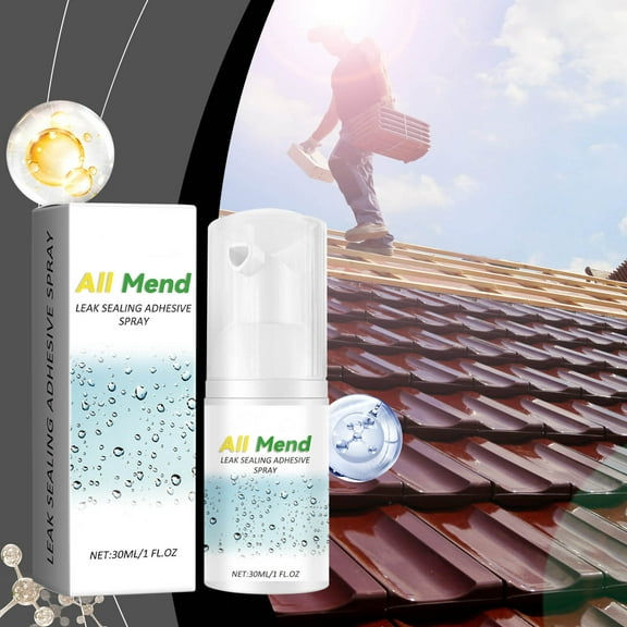 Leak Stopper Rubber, Super Strong Bonding Spray, Anti-Leaking Sealant Spray, Leak-Trapping Agent Spray 1pc Repair Waterproof Glue