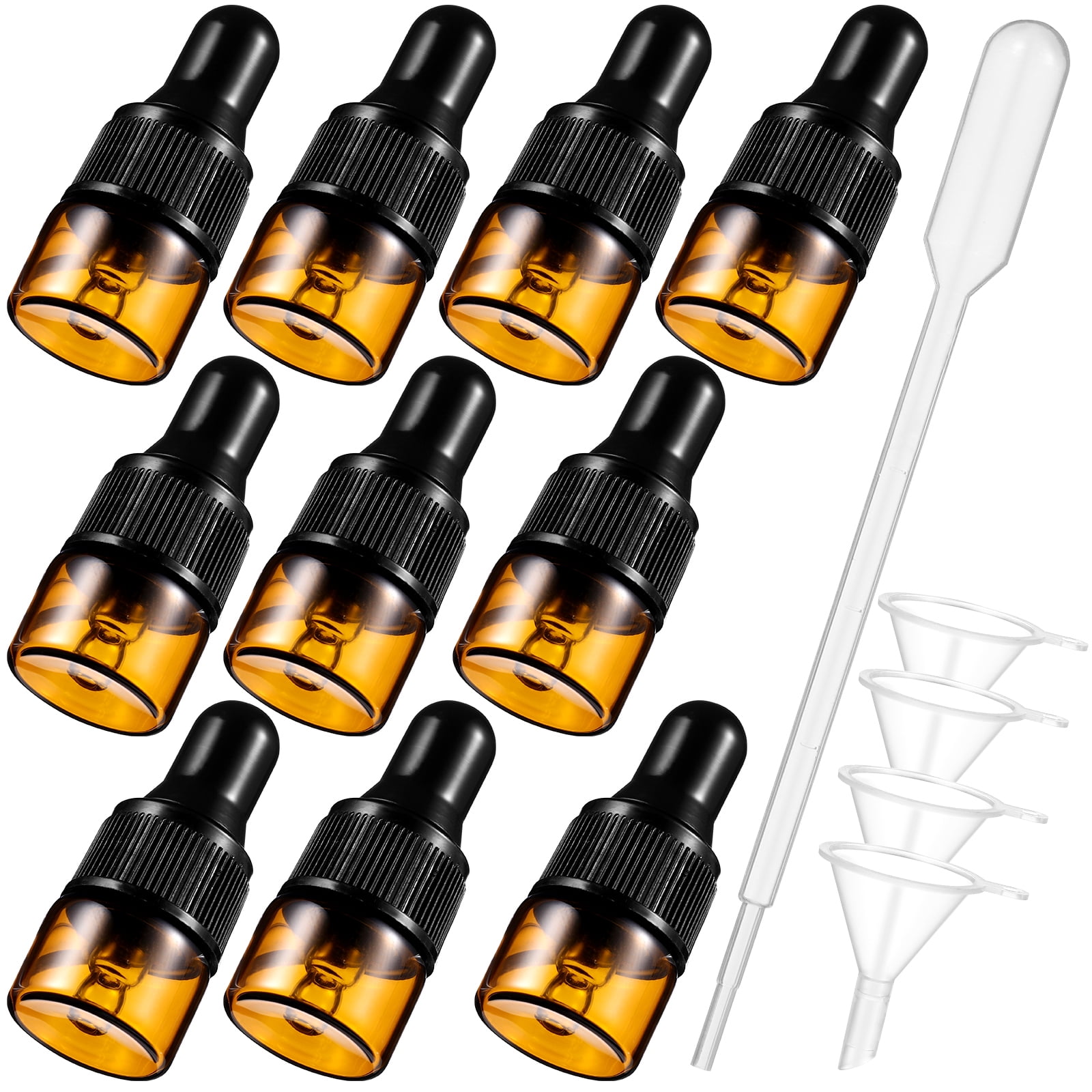 Leakproof Glass Dropper Bottle Droppers Essential Oil Perfume Bottles