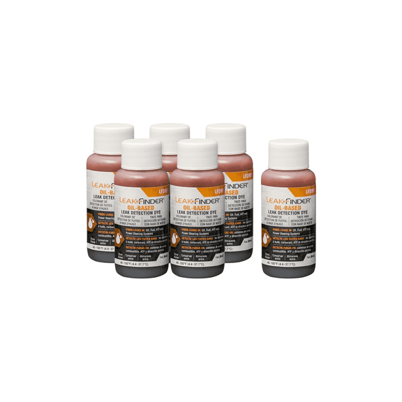 LeakFinder Automotive Oil-Based Fluid Leak Detection LF2001 Automotive Additive Bottle, 1 oz