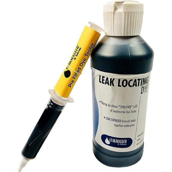 LeakMaster Pool Leak Detection Chemicals, Blue, 8 oz