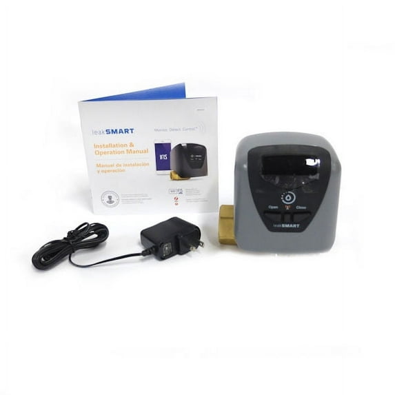 LeakSmart Brass 1-in Compression x 1-in Quarter Turn Straight Valve