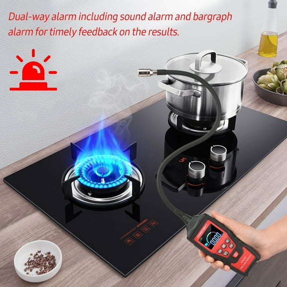 Leakage Detector,Ppm Meter Methane Portable Leak Ppm Leak Ppm Meter Dsfen Eryue