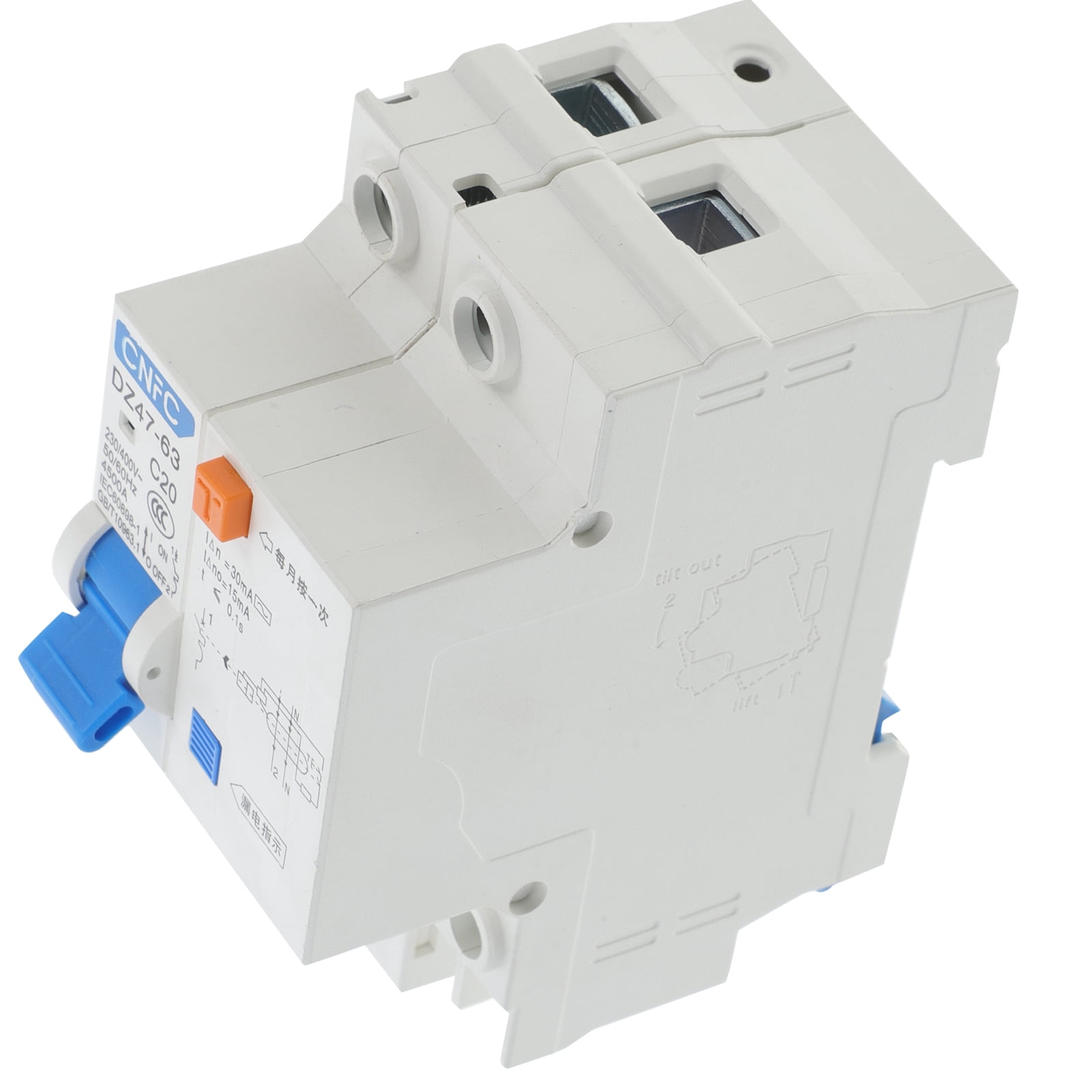 Leakage Switch Protective Breaker Electric Leakage Circuit Breaker - Walmart.com