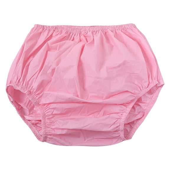 Leakproof Adult Diaper Covers - Water Resistant Plastic Pants for Incontinence, Reusable Pull-On Underwear with Elastic Waist, Washable & Comfortable, Ideal for Seniors and Post-Surgery