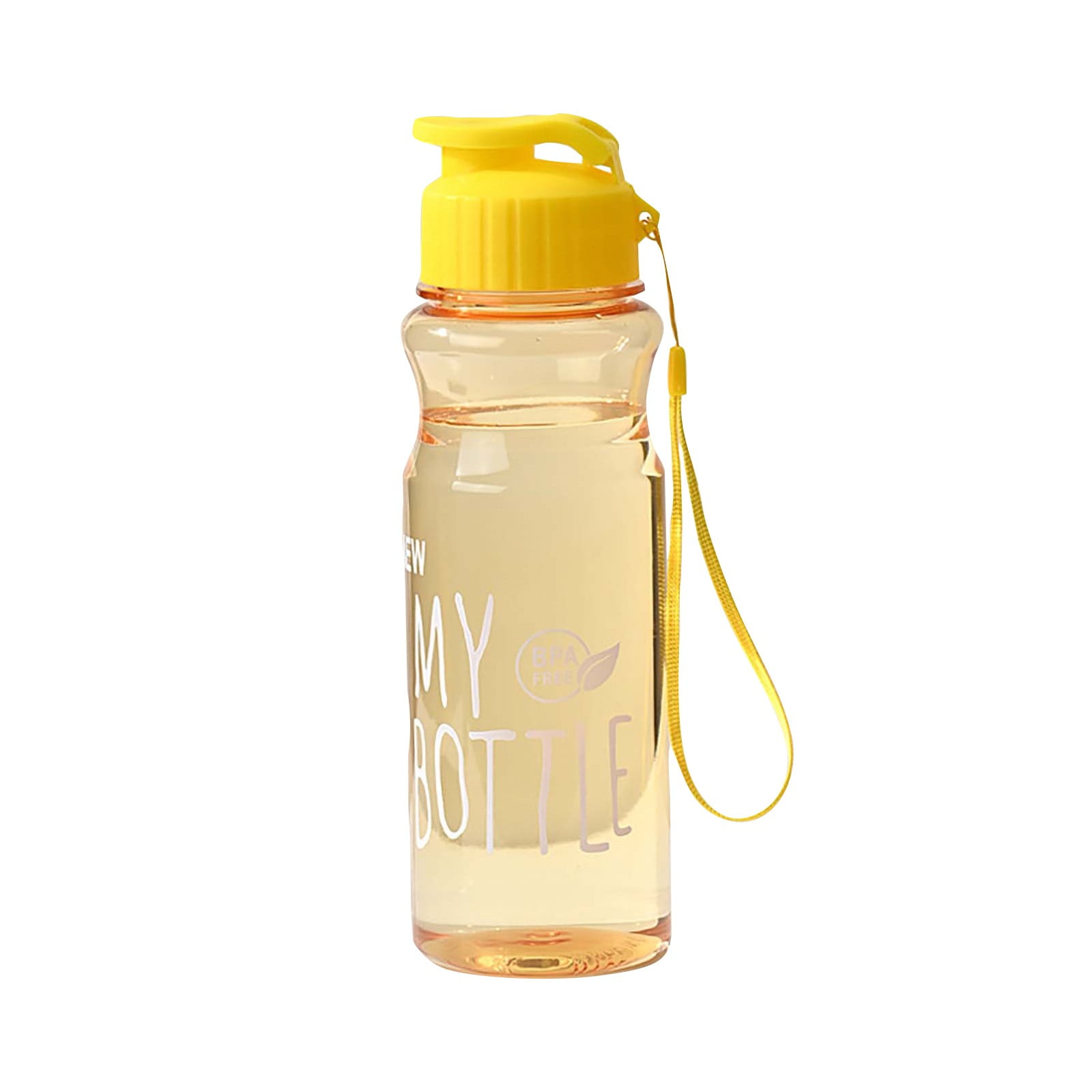 Leakproof BPA Free Plastic Water Bottle With Flip Top Lid And Carry leakproof-bpa-free-plastic-water-bottle-with-flip-top-lid-and-carry