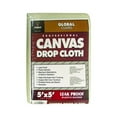 thumbnail image 1 of Trimaco Canvas Drop Cloth Butyl II - Leakproof, Absorbent - 5' x 5', 1 of 2