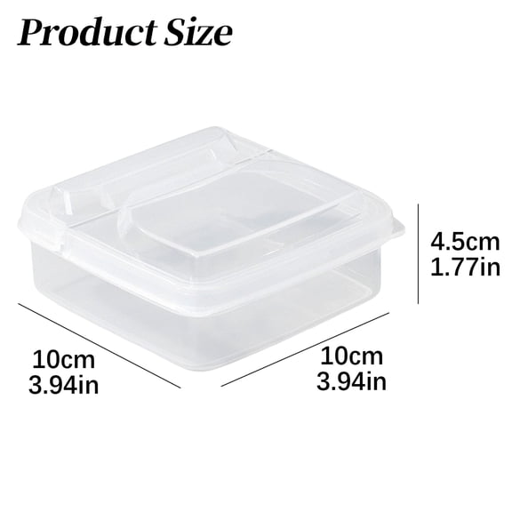 Leakproof Cheese Storage Container Durable for Fridge Organization Kitchen Food