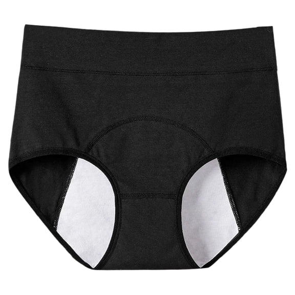 Leakproof Cotton Underwear For Women High Rise Waist Support Menstrual Hygiene Soft Seamlessly Edges Odor Resistant Fabric