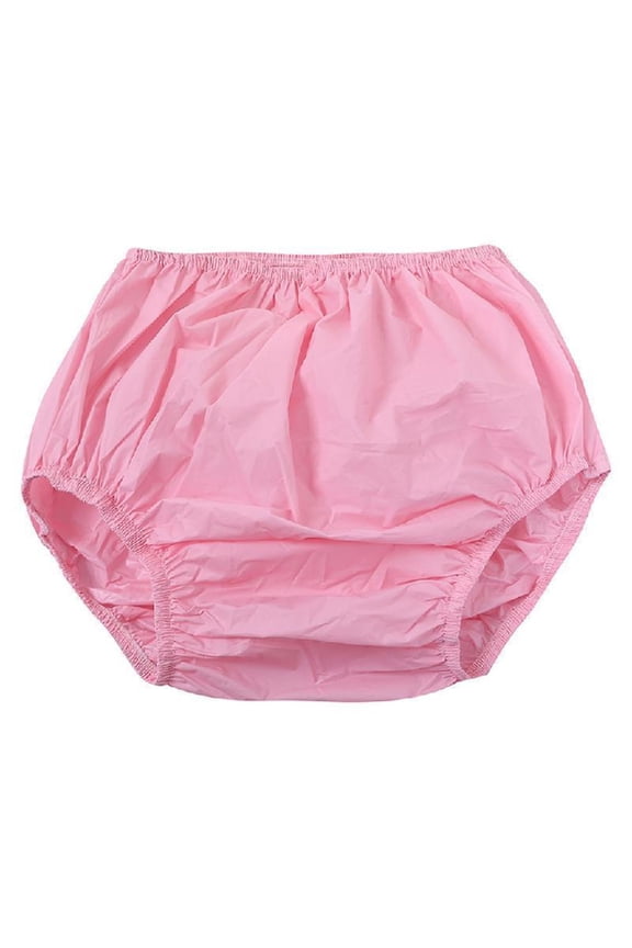 Leakproof Diaper Cover Water Resistant Incontinence Plastic Pants Briefs