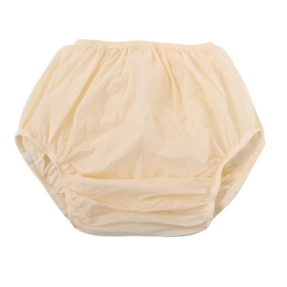 Leakproof Diaper Cover Water Resistant Incontinence Underwear Plastic Pants Briefs for Disabled Elderly Postpartum