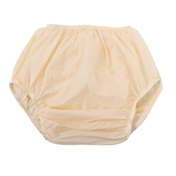 Laikoutd Adult Incontinences Pants Water Resistant Reusable Diaper Covers Leakproof Underpant Pull On Underwear Briefs