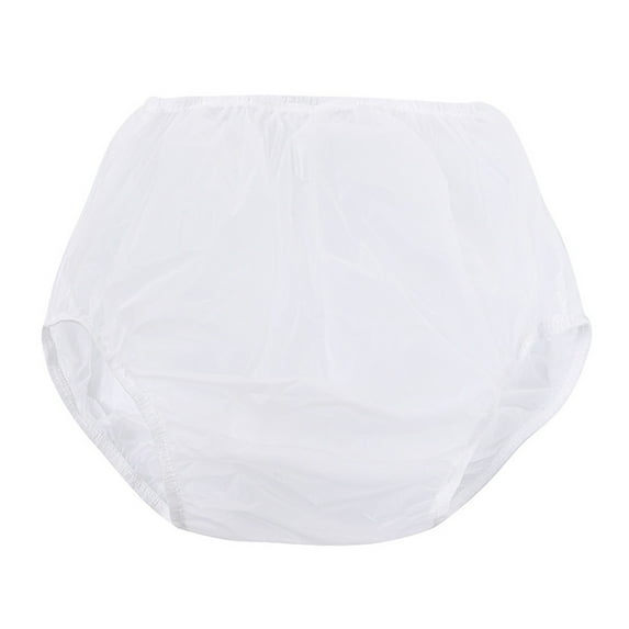 Leakproof Diaper Covers Water Resistant Incontinences Underwear Plastic Pants Briefs for Disabled Elderly Postpartum
