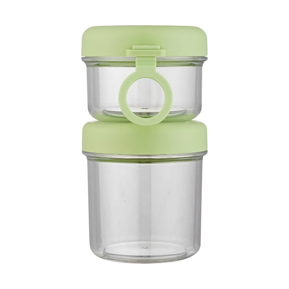 Leakproof Food Storage Jars, Overnight Oats Containers with Lids, Mini Mason Jars, Small Canning Jars, Small Mason Jars for Milk, Cereal, Fruit, Salad, Yogurt