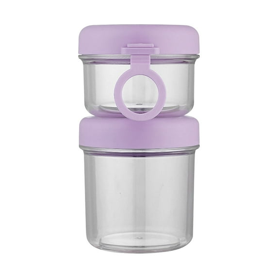 Leakproof Food Storage Jars, Overnight Oats Containers with Lids, Mini Mason Jars, Small Canning Jars, Small Mason Jars for Milk, Cereal, Fruit, Salad, Yogurt