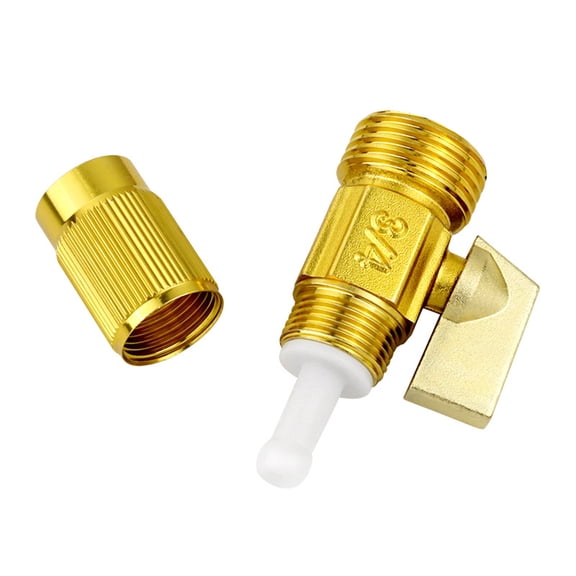 Practical Quick Connects Sphere Valves Sturdy Leakproof Valves Quick Connects Attachments for Pressure Washing Hose
