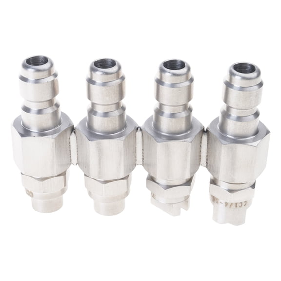Leakproof Highly pressure Washer Nozzle 4GPM 25%Highly pressure Resistance Welded Steel 1/4inch Quick-Connecting Fittings