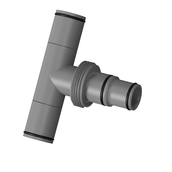 Leakproof Interconnecting Coupler with Rubber O Rings Pool Hose Replacement Adapter for Home Outdoor Swimming Pools