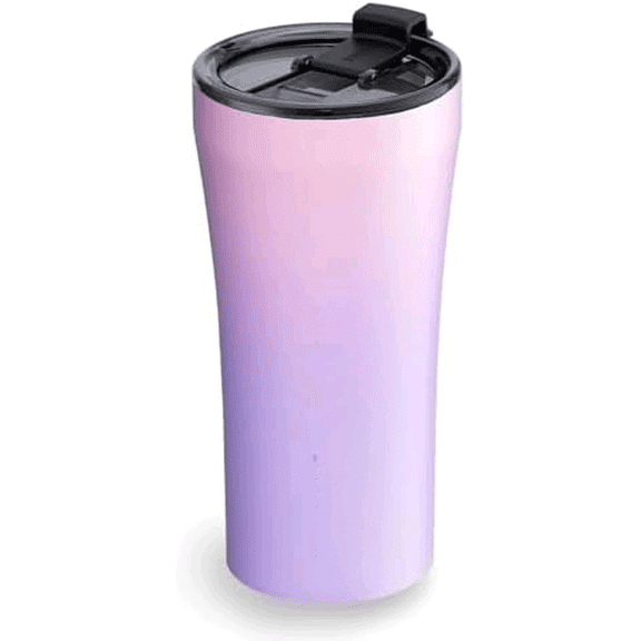 Leakproof Lid Shatterproof Tumbler, Lilac Dream, 6.9-inch Height, 16 oz$$Home Decor, Kitchen, & Other