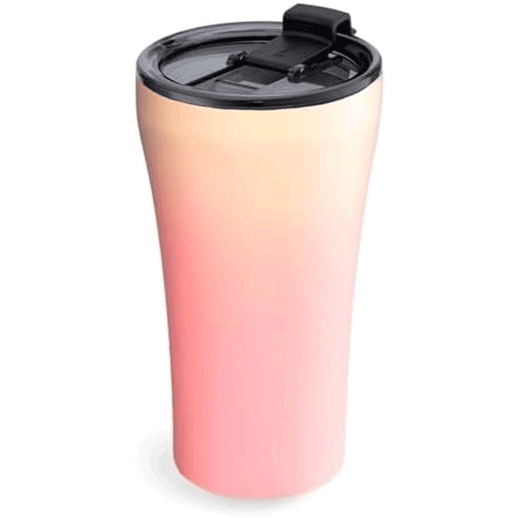Leakproof Lid Shatterproof Tumbler, Sunset Peach, 6.9-inch Height, 12 oz$$Home Decor, Kitchen, & Other