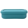 thumbnail image 1 of Leakproof Lunch Container Set: Heat Resistance Silicone Boxes, 1 of 8