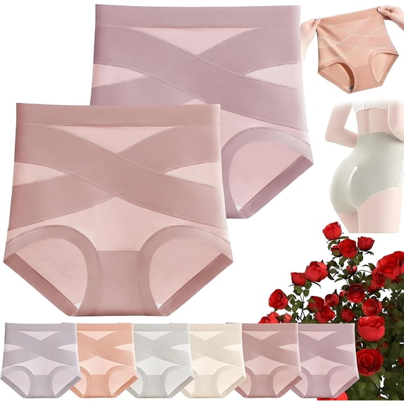 Leakproof Panties with Tummy Control, Ultimate Comfort Leakproof and Shaping Panties Women's High Waisted Underwear