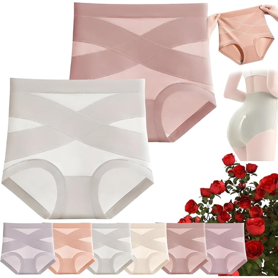 Leakproof Panties with Tummy Control, Ultimate Comfort Leakproof and Shaping Panties Women's High Waisted Underwear