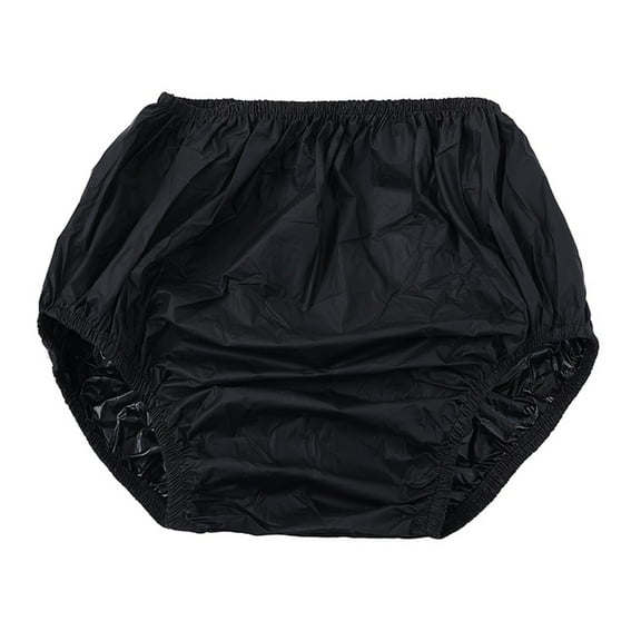 Leakproof Plastic Pants Diaper Cover Incontinence Protective Underwear Briefs
