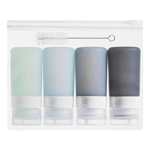 Leakproof Plastic Sauce Containers for Lunch Box and Travel Squeeze Bottles