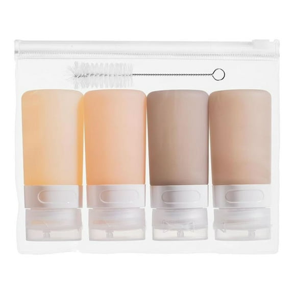 Leakproof Plastic Sauce Containers for Lunch Box and Travel Squeeze Bottles