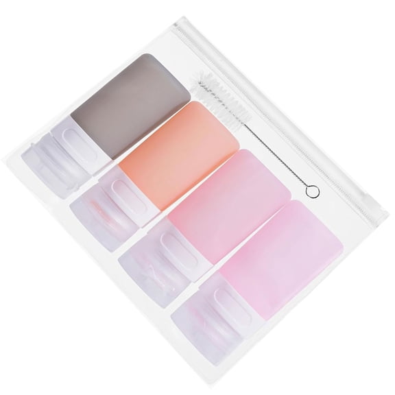 Leakproof Plastic Sauce Containers for Lunch Box and Travel Squeeze Bottles