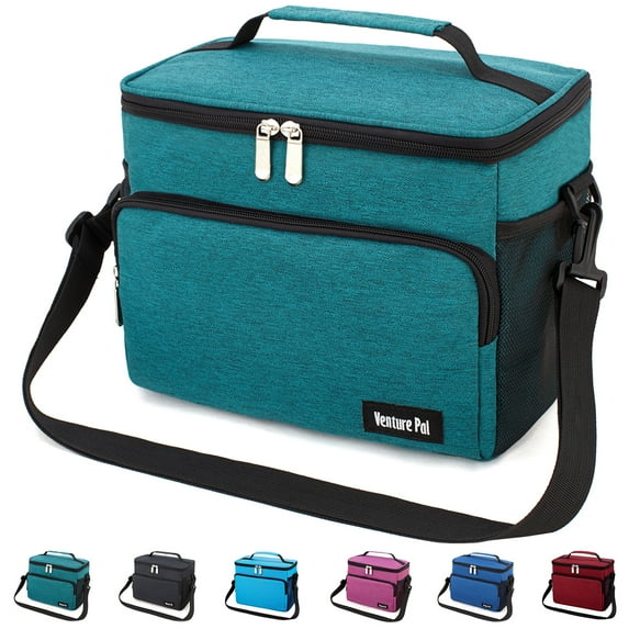 Venture Pal Insulated Adjustable Waterproof Polyester Cooler Lunch Bag